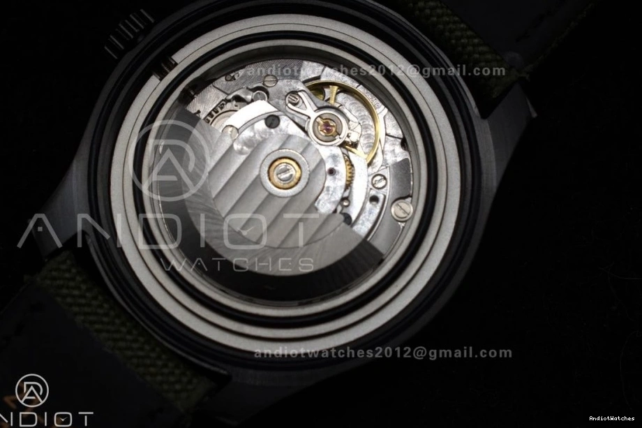 Edition Green A Nylon Best 41mm PVD Green 8 Automatic Durable TF Strap 1:1 918 on Dial Navitimer 0428